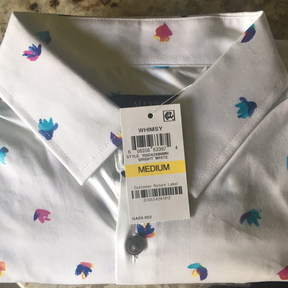 Alfani Whimsy shirt